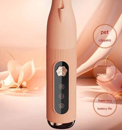 Blue Precision Pet Paw Trimmer - Waterproof & Rechargeable Grooming Clipper for Dog & Cat Paws, Eyes, and Ears