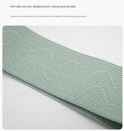 Colorful Fabric Resistance Bands for Legs and Glutes - Set of 4 Non-Slip Workout Loops