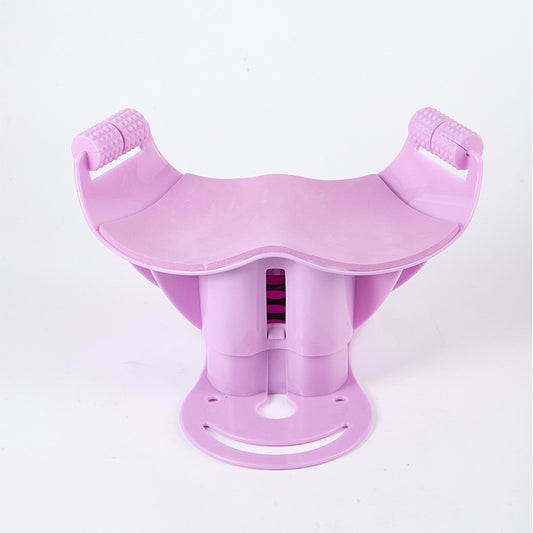 Purple Ergonomic Pelvic Floor & Glute Trainer - Home Workout Equipment for Hips and Inner Thighs