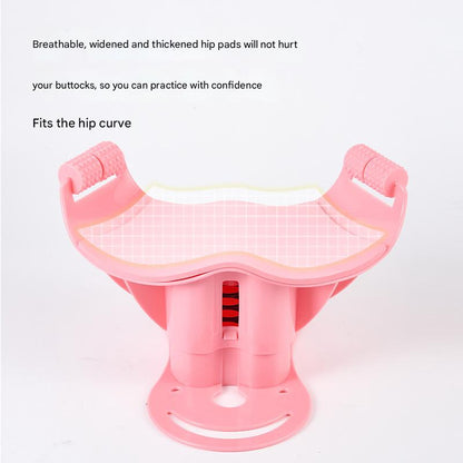 Purple Ergonomic Pelvic Floor & Glute Trainer - Home Workout Equipment for Hips and Inner Thighs