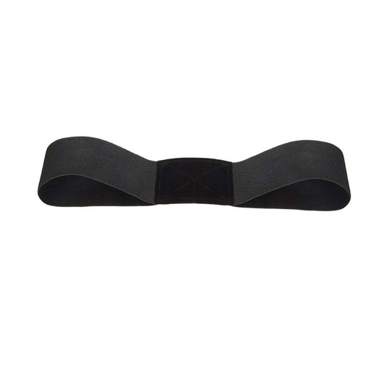 Black Golf Swing Trainer Arm Band - Simple Posture Corrector for Improved Alignment & Connection