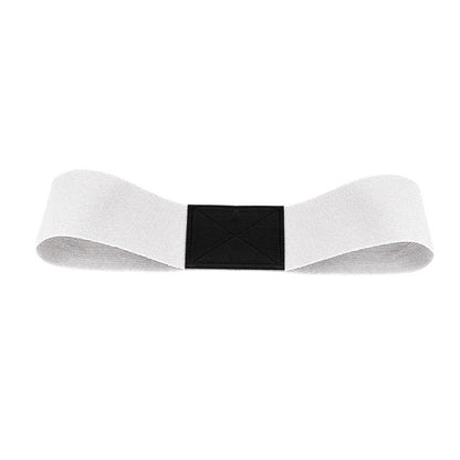 White Golf Swing Trainer Arm Band - Simple Posture Corrector for Improved Alignment & Connection