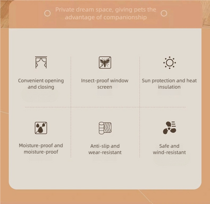 Small Size Pet Tent for Cats & Dogs(Green) - Portable Comfort Shelter with Soft Cushion