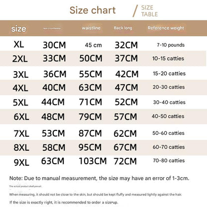 Orange Classic Dog Sweatshirt with Hood & Drawstrings - For Large Dogs (Size : XL)