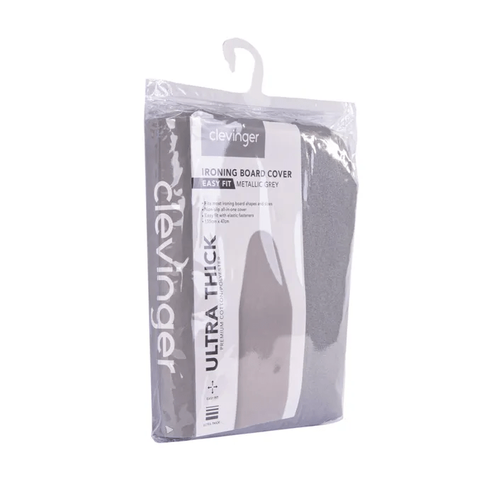 Ironing Board Cover 35x 115cm - Metallic Gray