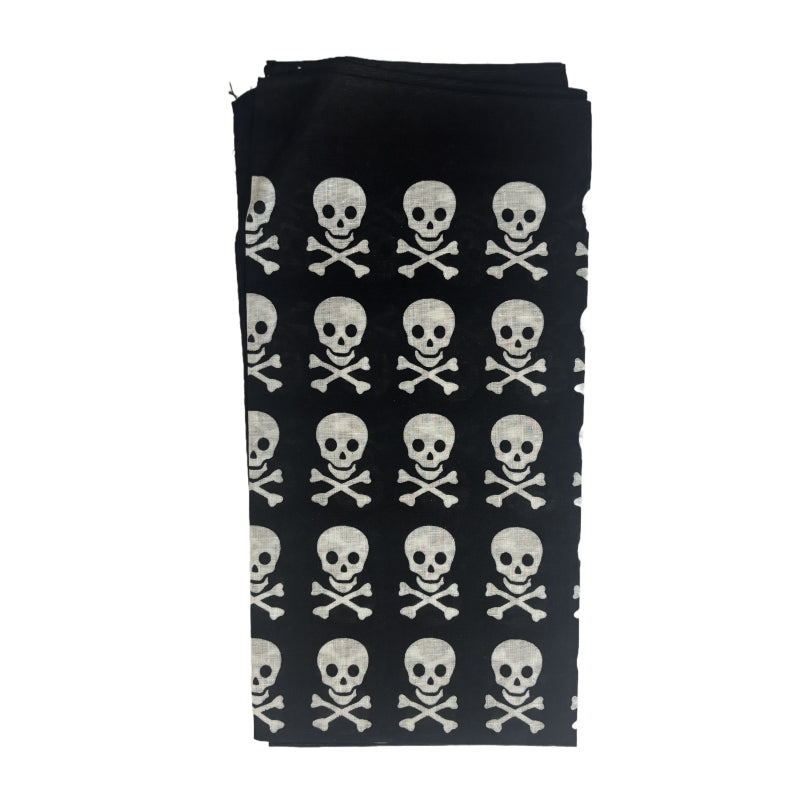 Pirate bandana with skulls