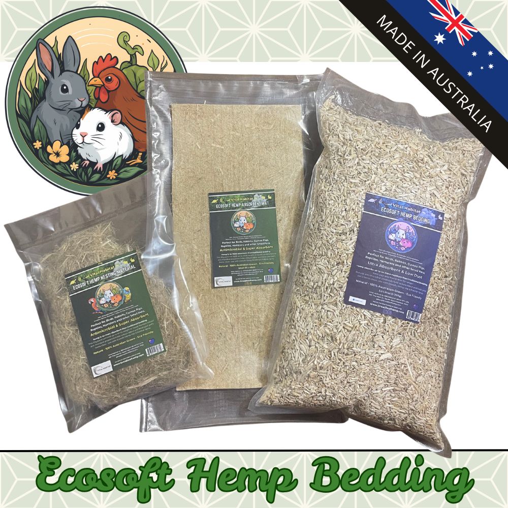 Hemp Habitat Starter Pack for Chickens & Small Animals