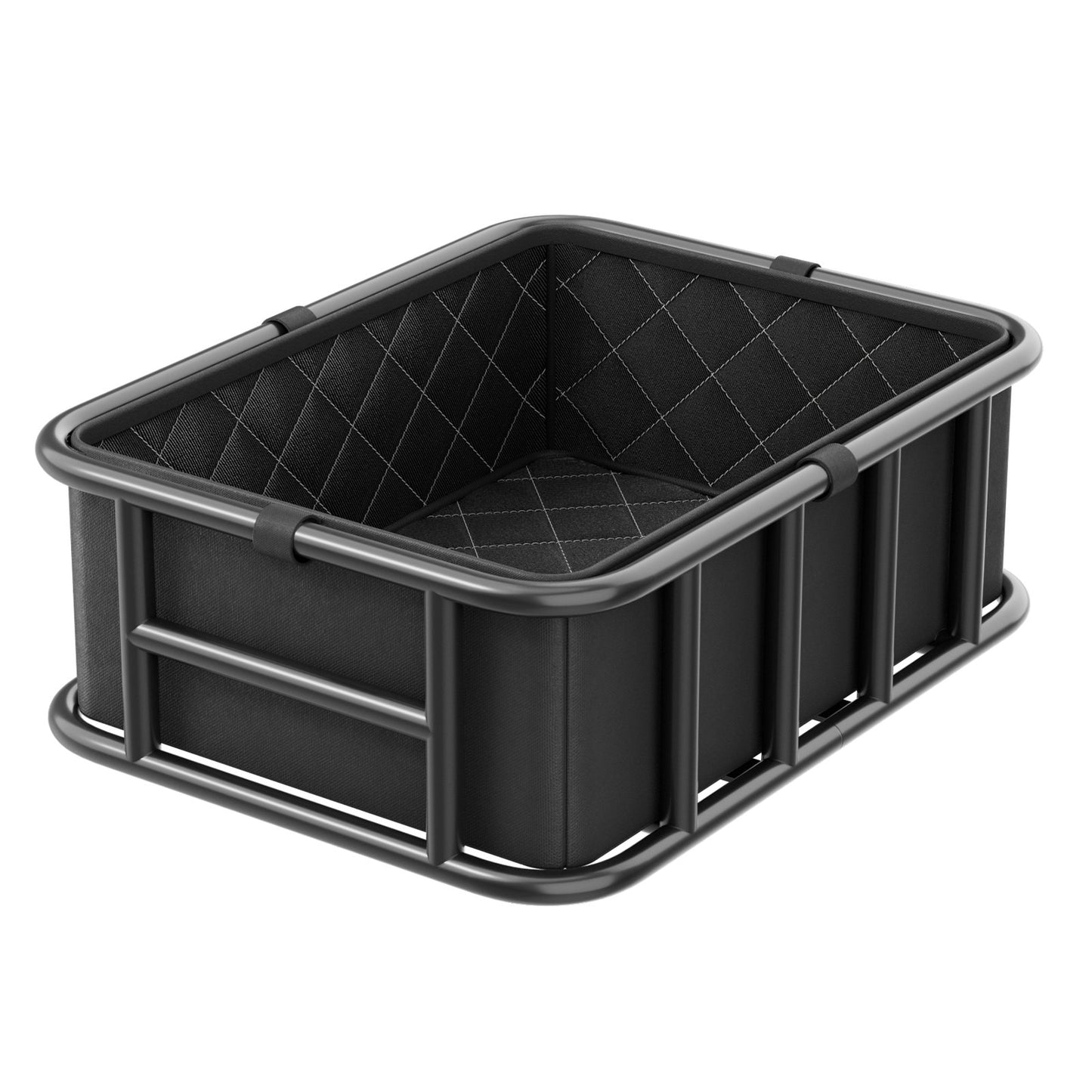 VEVOR Rear Bike Basket Large Bicycle Basket with Cargo Net Rainproof Cover Liner