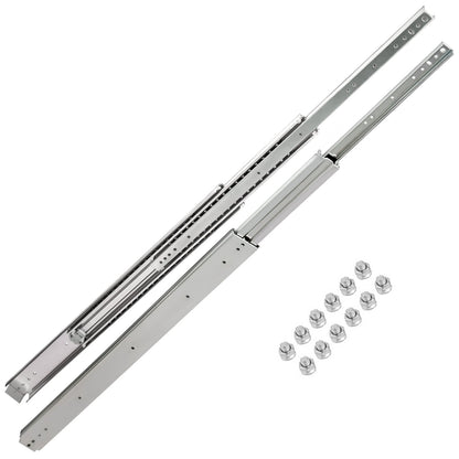 VEVOR Drawer Slide Soft Close Drawer 1Pair 36" Ball Bearing Full Extension 500lb