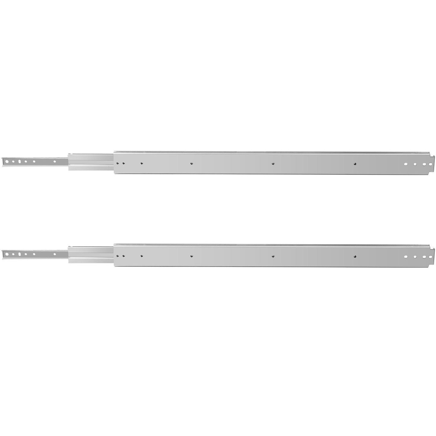 VEVOR Drawer Slide Soft Close Drawer 1Pair 40" Ball Bearing Full Extension 500lb