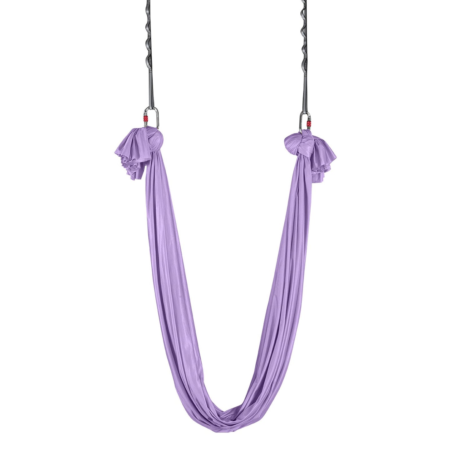 VEVOR Aerial Yoga Hammock & Swing, 4 m Length, Yoga Starter Kit with 100gsm Nylon Fabric, Full Rigging Hardware and Easy Set-up Guide, Antigravity Flying for All Levels Fitness Bodybuilding, Purple