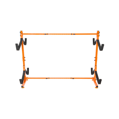 VEVOR Freestanding Kayak Storage Rack, Kayak Stand for 4 Kayak Canoe Paddleboard, Heavy-duty Steel Kayak Hanger Holder with Padded Arms and Adjustable Width, 100 kg Max Load, for Indoor Outdoor Garage