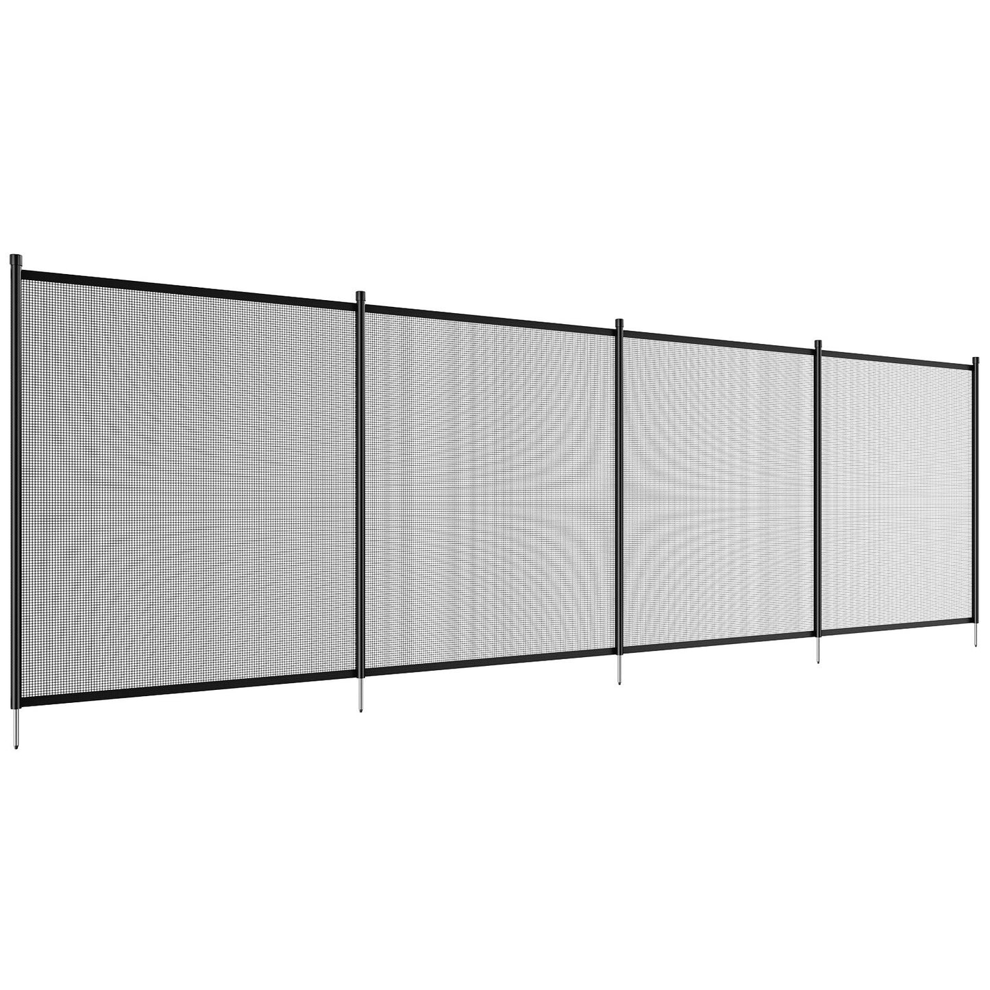 VEVOR Pool Fence 4 x 108 FT Removable Pool Fences for Inground Pools Outdoor