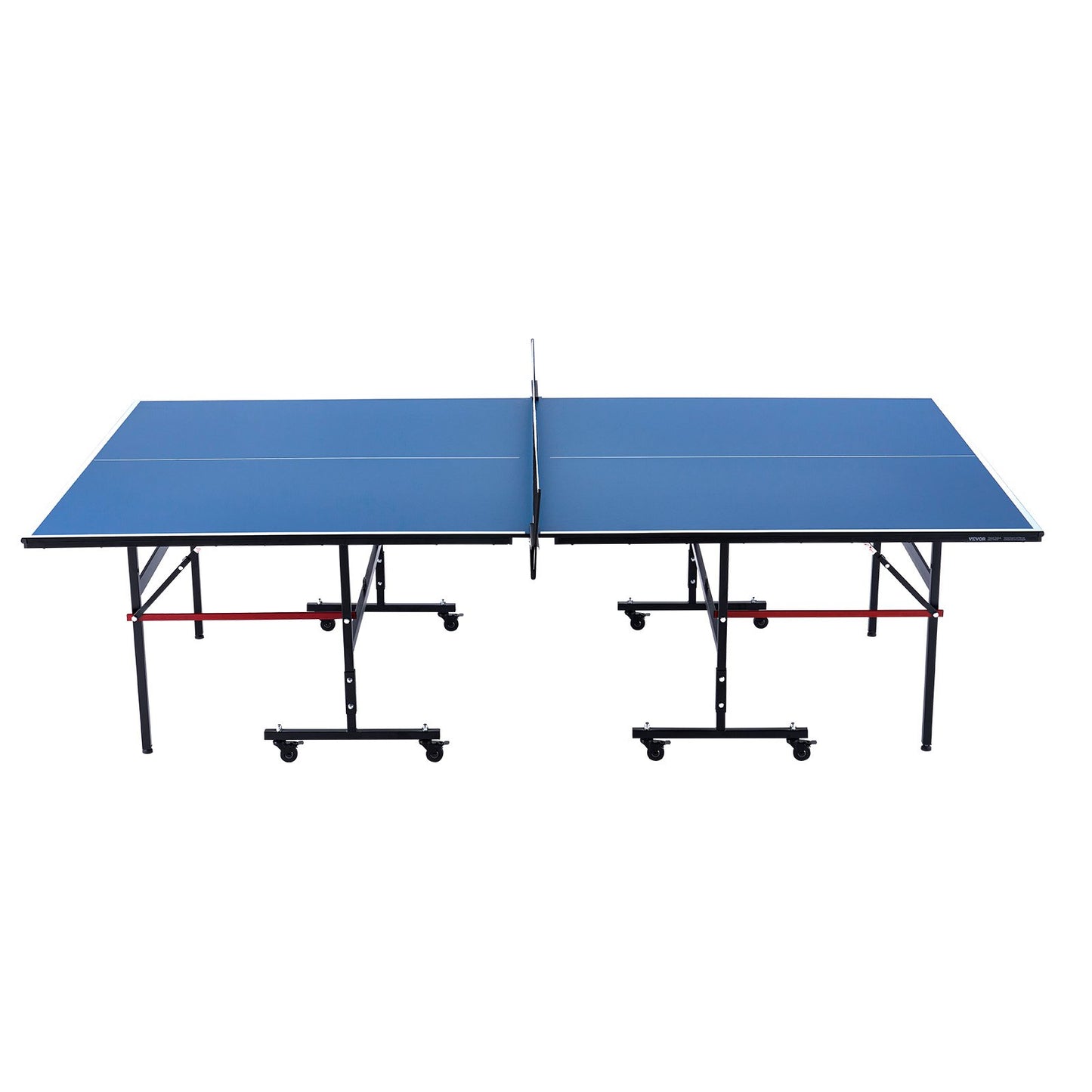 VEVOR Ping Pong Table Foldable Table Tennis Game Table Indoor with Clamp Net