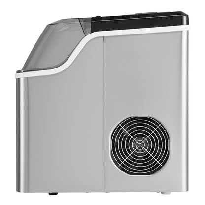 VEVOR Portable Countertop Ice Maker 45Lbs/24H Self-Cleaning with Scoop Basket