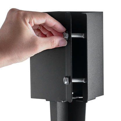 VEVOR Fence Post Anchor Ground Spike 4 Pack 36 x 4 x 4 In Metal Fence Stakes