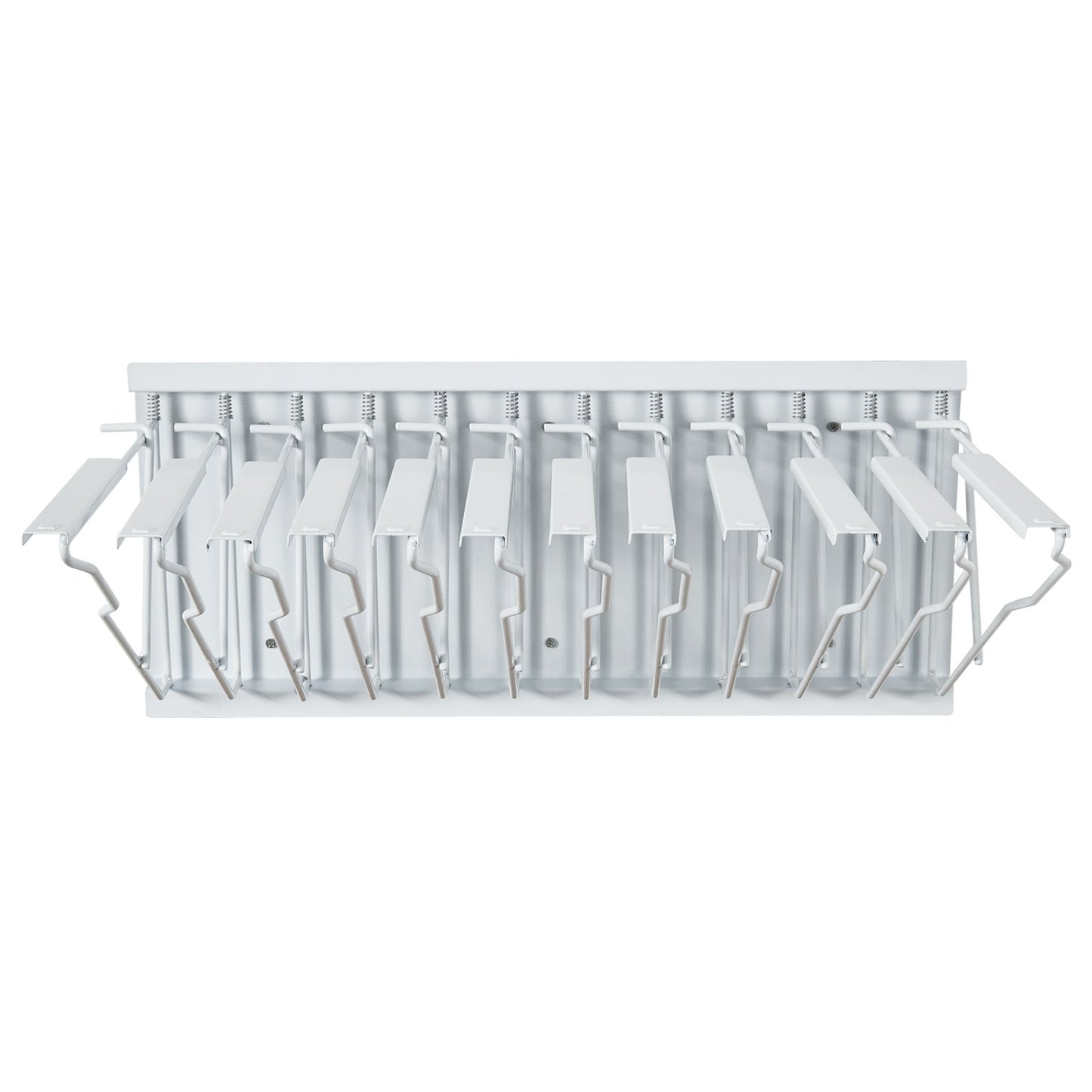 VEVOR Wall Mount Blueprint Storage Rack Blueprint Holder with 12 Pivot Brackets