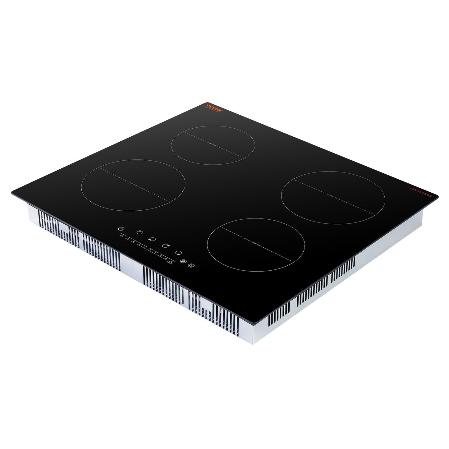 VEVOR 6000W 4 Burner Induction Cooktop Electric Countertop Burner Touch Control