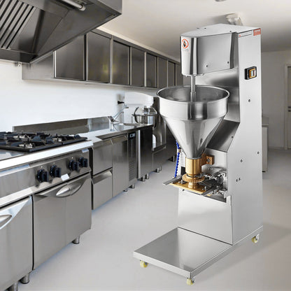 VEVOR Commercial Meatball Forming Machine, 280 PCs/min Automatic Meatball Maker, 1100W Electric Fish Beef Pork Shrimp Ball Making Tool, Stainless Steel Meatball Former with 18/20/22/26/30/32 mm Models