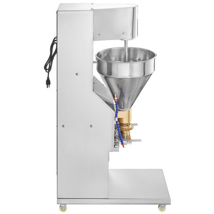 VEVOR Commercial Meatball Forming Machine, 280 PCs/min Automatic Meatball Maker, 1100W Electric Fish Beef Pork Shrimp Ball Making Tool, Stainless Steel Meatball Former with 18/20/22/26/30/32 mm Models