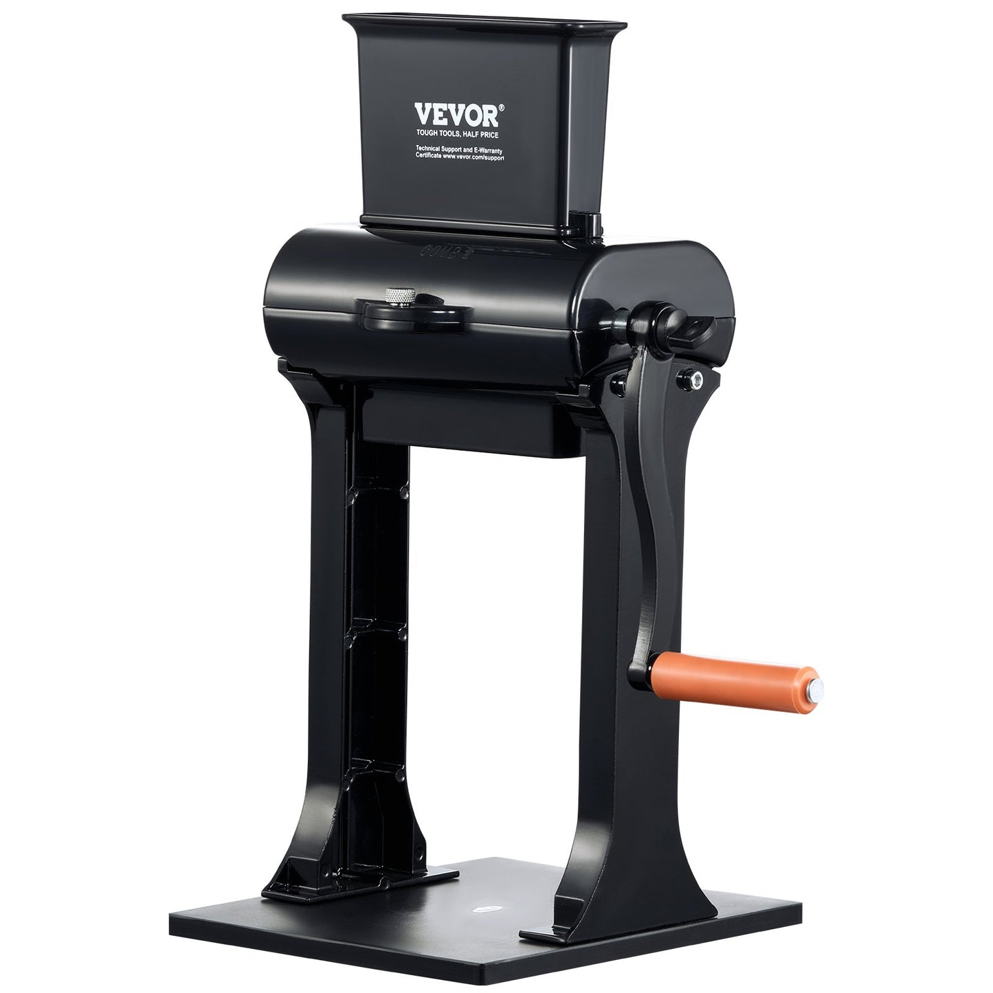 VEVOR Commercial Meat Tenderizer, Heavy Duty Stainless Steel Meat Tenderizer Machine, Quick and Easy Manual Operation Kitchen Tool, 148mm Feed Port for Beef, Turkey, Chicken, Pork, Steak, and Fish