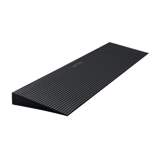 VEVOR 3 cm Rise Cuttable Threshold Ramp for Sweeping Robot, 90 cm Wide Natural Rubber Wheelchair Ramp, Non-Slip Solid Rubber Ramp with Double-Sided Tape for Doorways, Driveways, Bathroom, Smooth Tile