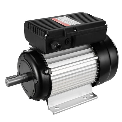 VEVOR 2.2KW Electric Motor 2800 rpm, AC 220~240V 13.8A, 90L, B3 Frame, Air Compressor Motor Single Phase, 24mm Keyed Shaft, CW/CCW Rotation for Agricultural Machinery and General Equipment