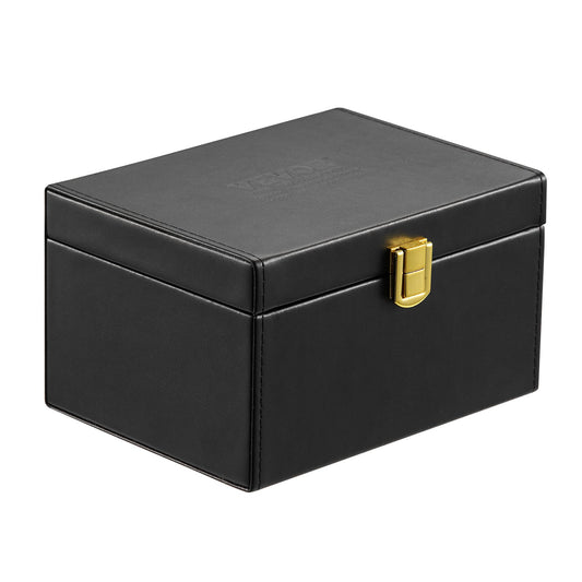 VEVOR Faraday Box Signal Blocking Holder for 5~8 Car Keys with 2 Key Bags Black