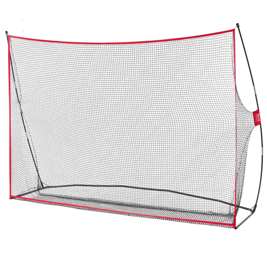 VEVOR Golf Practice Hitting Net, Huge 10.8x7ft Golf Net, Personal Driving Range for Indoor Outdoor Use, Portable Home Golf Aid Net with Solid Fiberglass Frame and Carry Bag, Gift for Men, Golf Lover