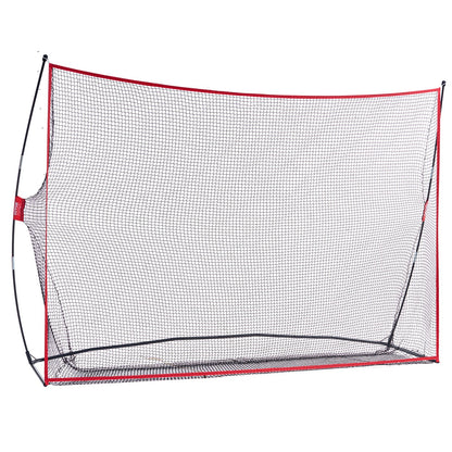 VEVOR Golf Practice Hitting Net, Huge 10.8x7ft Golf Net, Personal Driving Range for Indoor Outdoor Use, Portable Home Golf Aid Net with Solid Fiberglass Frame and Carry Bag, Gift for Men, Golf Lover