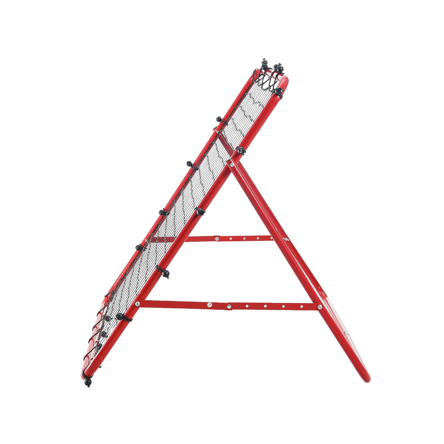 VEVOR Soccer Rebounder Rebound Net, Kick-Back 100x100 cm, Portable Football Training Gifts, Fully Adjustable Angles Goal Net, Aids & Equipment for Kids Teens & All Ages, Easy Set Up & Perfect Storage