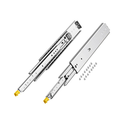 VEVOR 1 Pair 18-60 in Soft-Close Drawer Slides Ball Bearing Full Extension