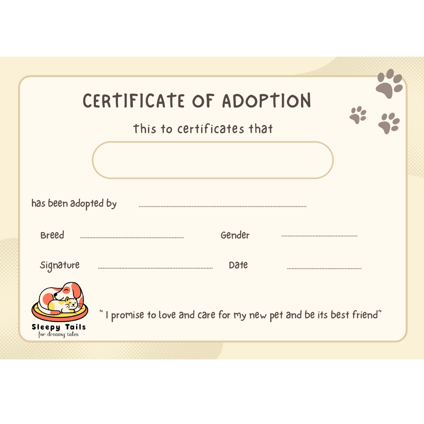 Sleepy Tails - Mother and Baby - Golden Retriever